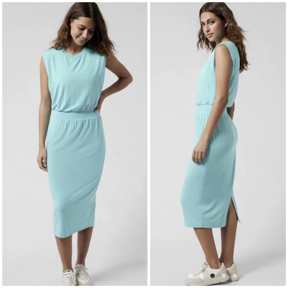 Athleta Santorini Midi Dress Size S